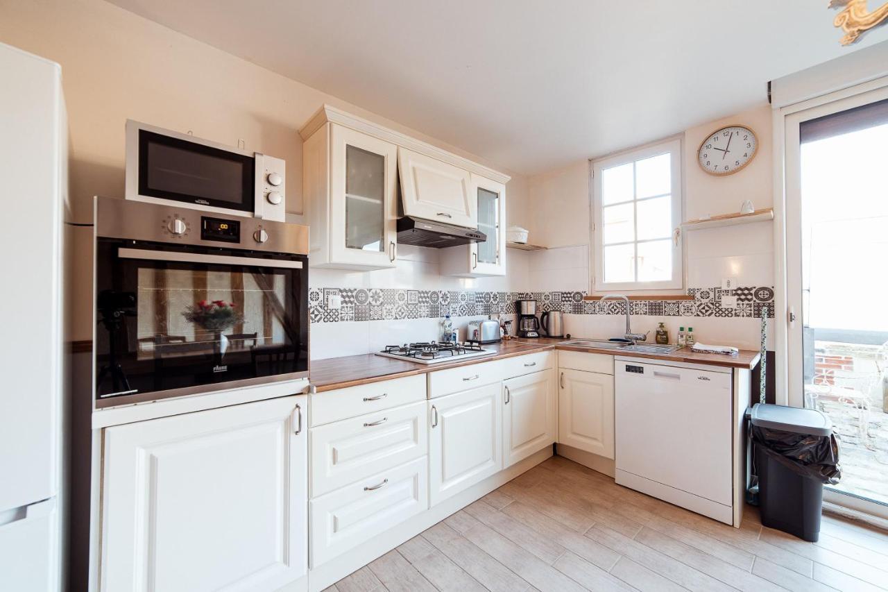 Buchères Appartement Prive Le Chardonnay, Jardin, Parking מראה חיצוני תמונה